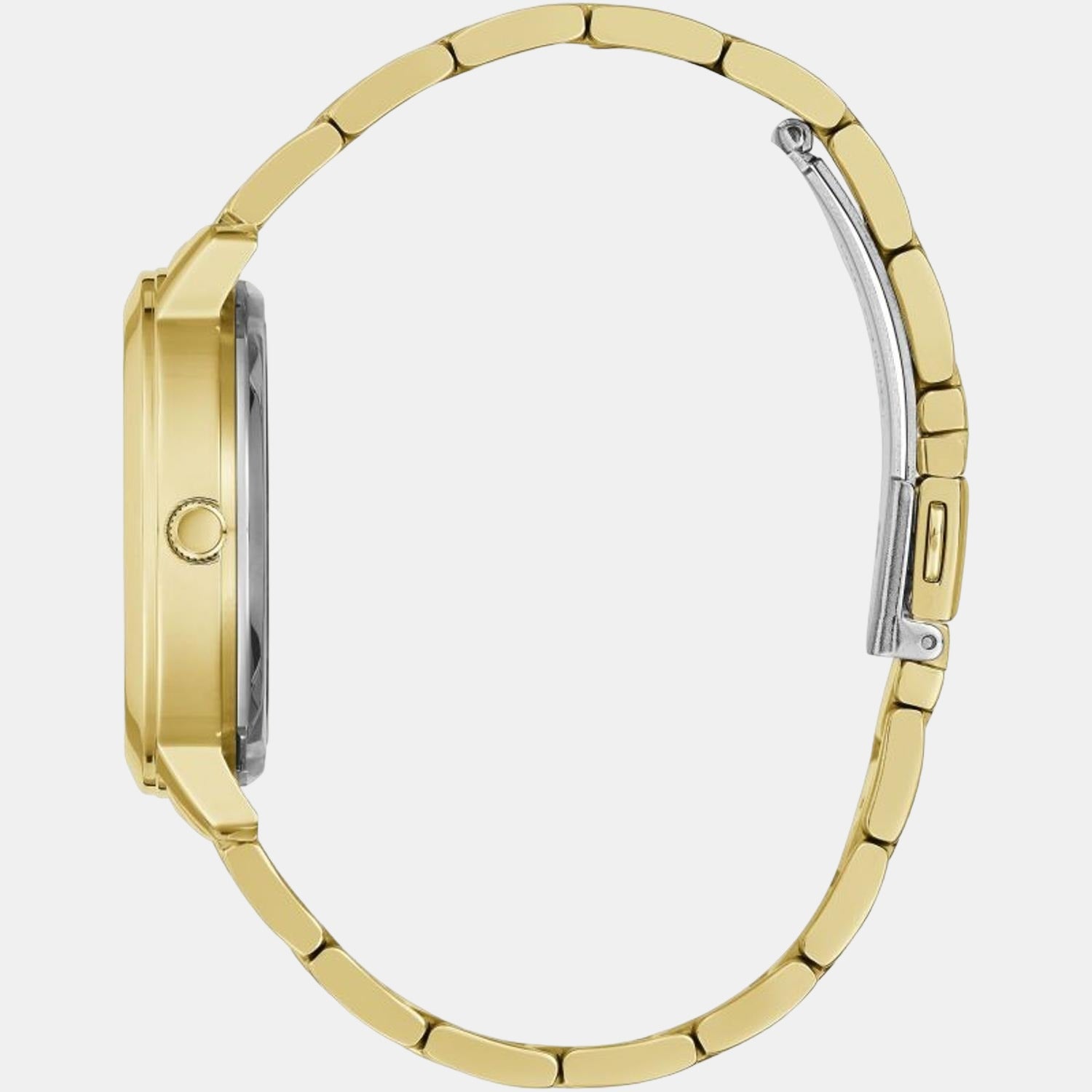 Guess Women Round Gold watch