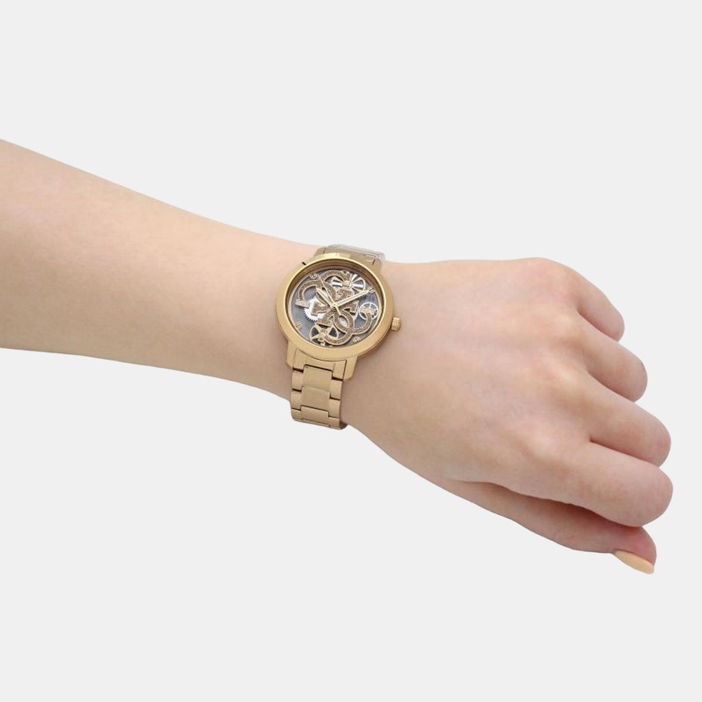 Guess 37 mm Gold Quartz watch