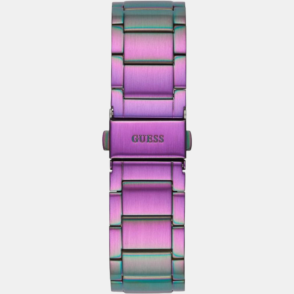 Guess Women Round Purple watch