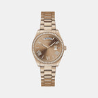 Guess Round Rose Gold Analog watch
