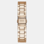 Guess Women Round Rose Gold watch