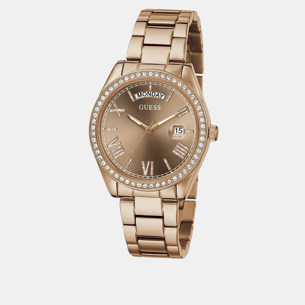 Guess Brass Round watch