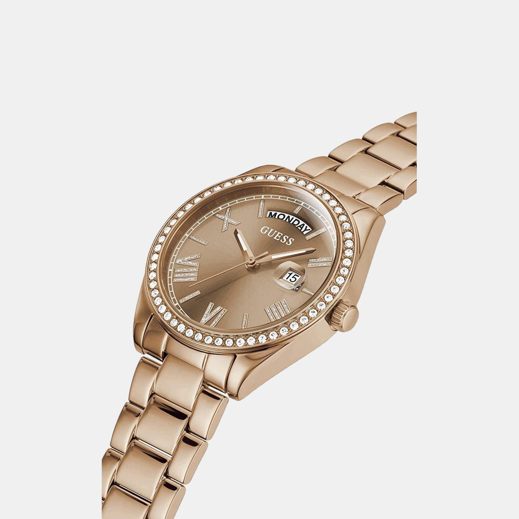 Guess Stainless Steel Rose Gold watch