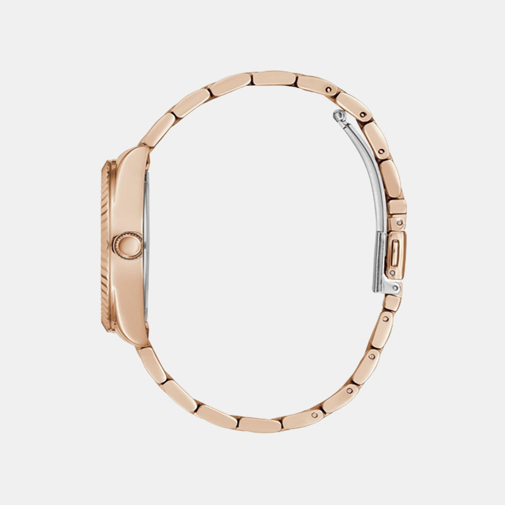 Guess Women Round White watch