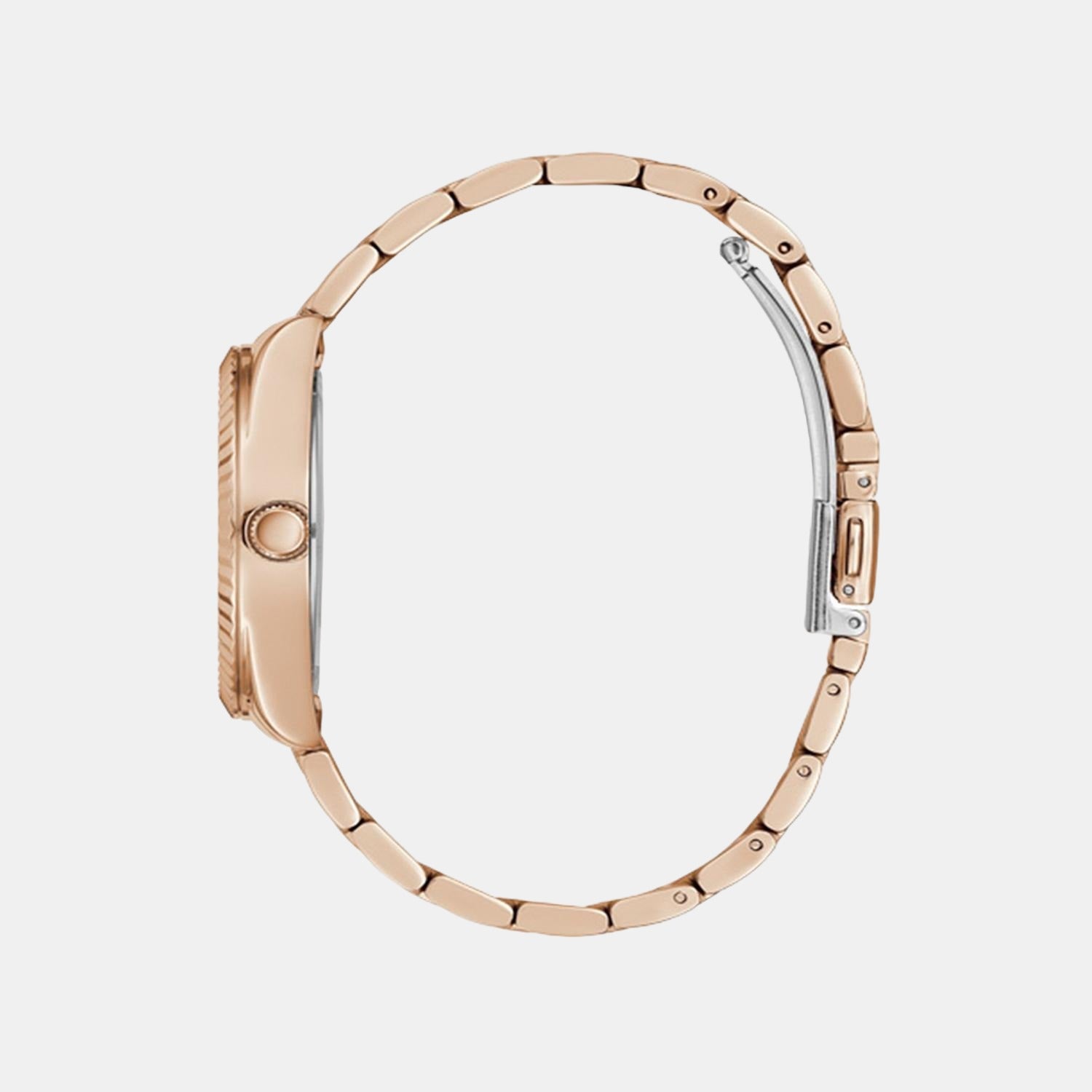 Guess Women Round White watch