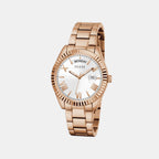 Guess Stainless Steel Round watch
