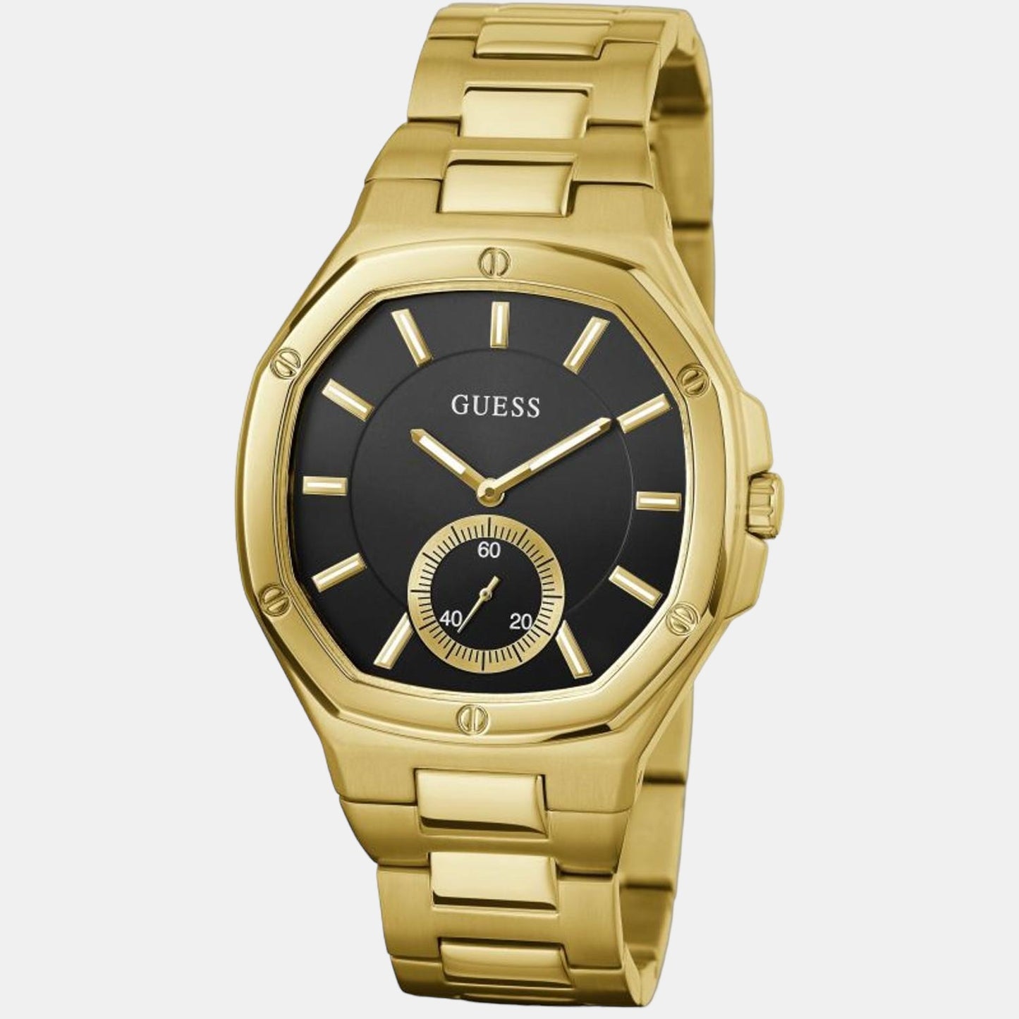 guess-stainless-steel-gold-analog-female-watch-gw0310l2