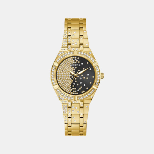 Female Gold Analog Stainless Steel Watch GW0312L2