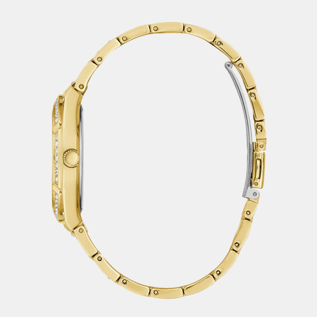 Guess Women Round Gold watch