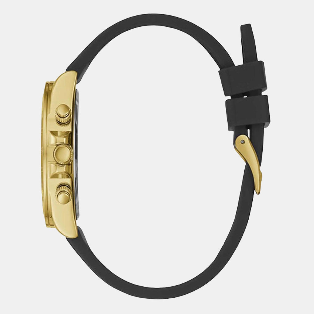 Guess Women Round Black watch