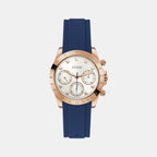 Guess Round White Chronograph watch
