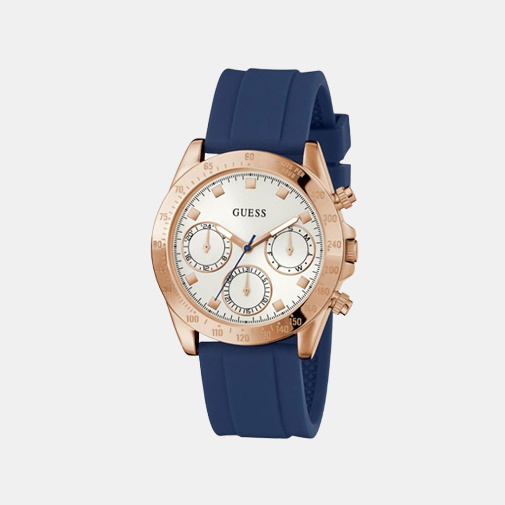 Guess Stainless Steel Round watch