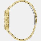 Guess Women Round Gold watch