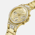 Guess Stainless Steel Gold watch