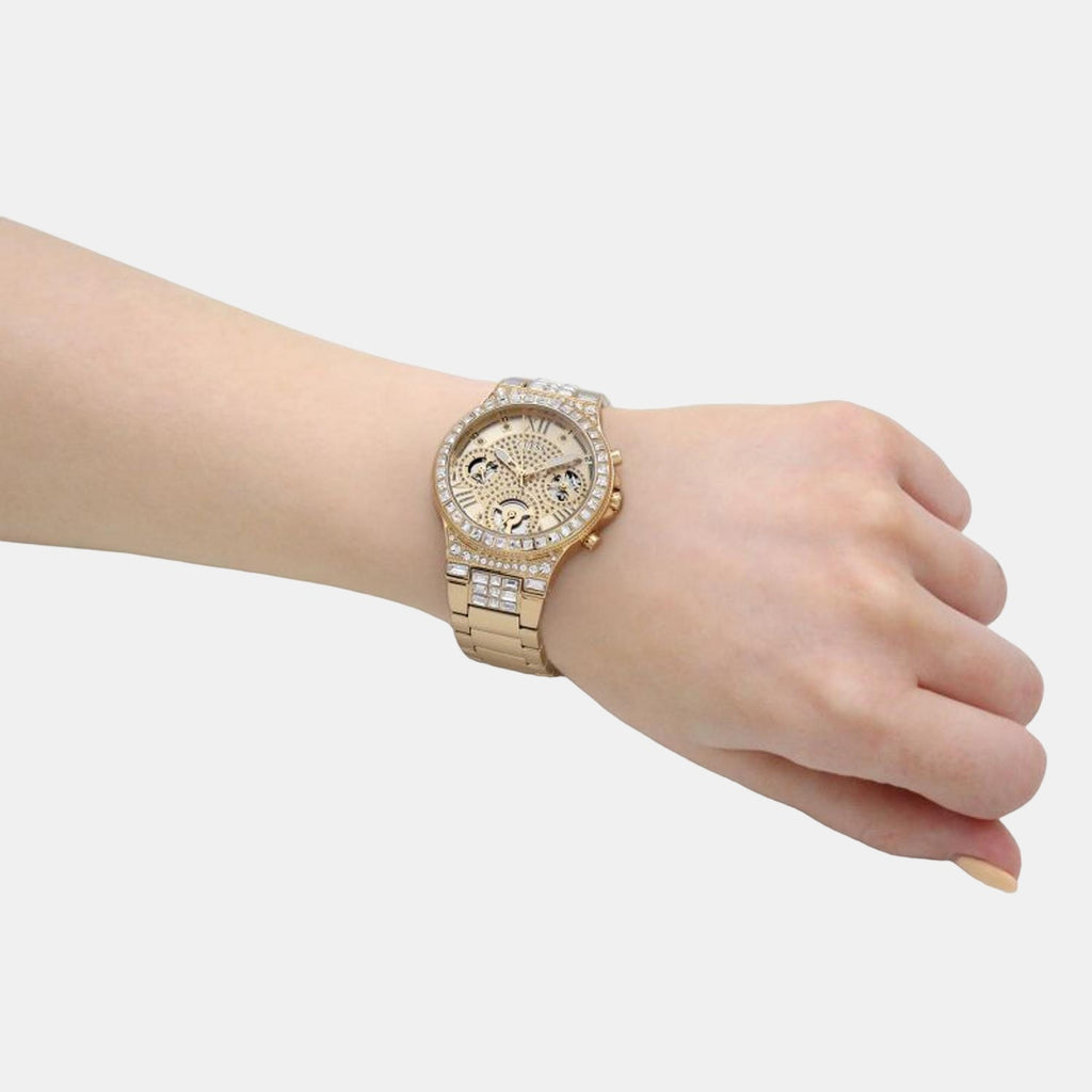 Guess Round Quartz Analog Women watch