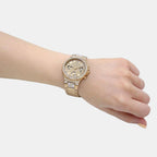 Guess Round Quartz Analog Women watch