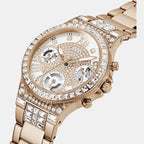 Guess Stainless Steel Round watch