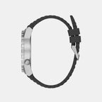 Guess Men Round Black watch