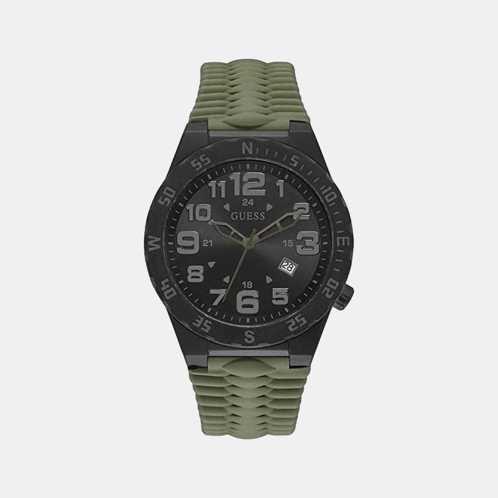 Guess Round Black Analog watch