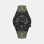 Guess Round Black Analog watch