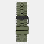 Guess Men Round Black watch