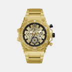 Guess Round Gold Chronograph watch