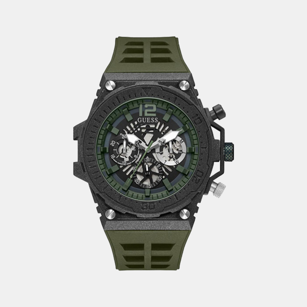 Guess Round Black Analog watch