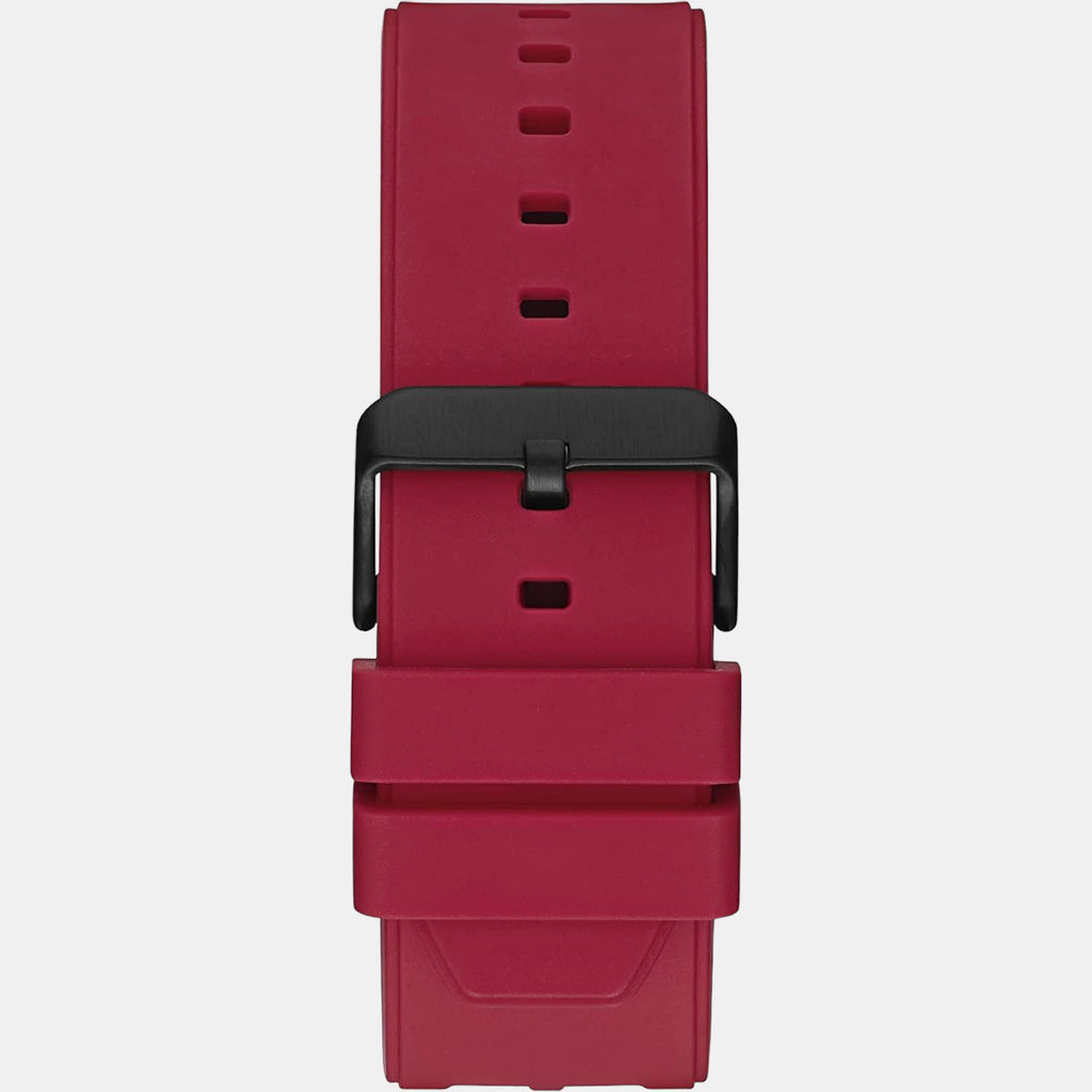 Guess Men Round Black watch