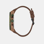 Guess Men Round Black watch