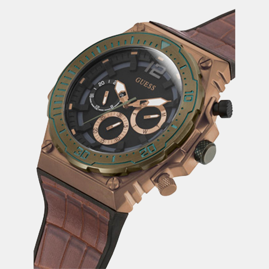 Guess Silicone Round watch