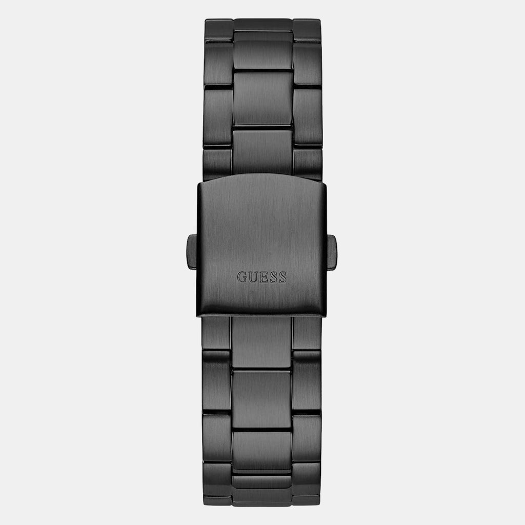 Guess Men Round Black watch