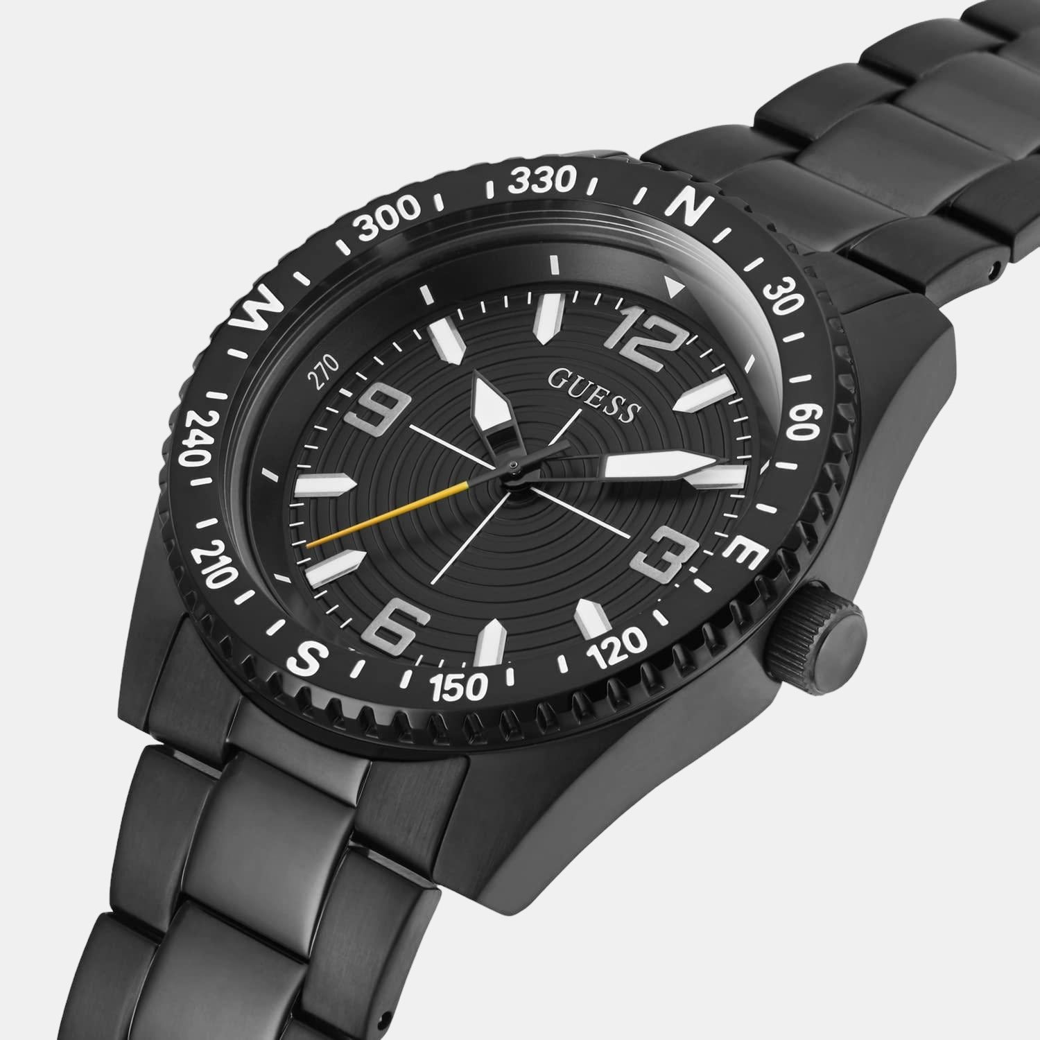 Guess Stainless Steel Black watch