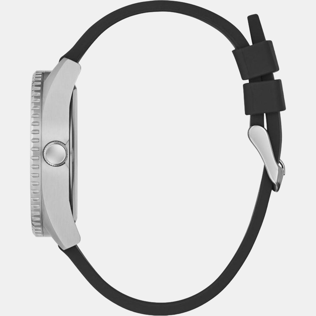 Guess Men Round Blue watch