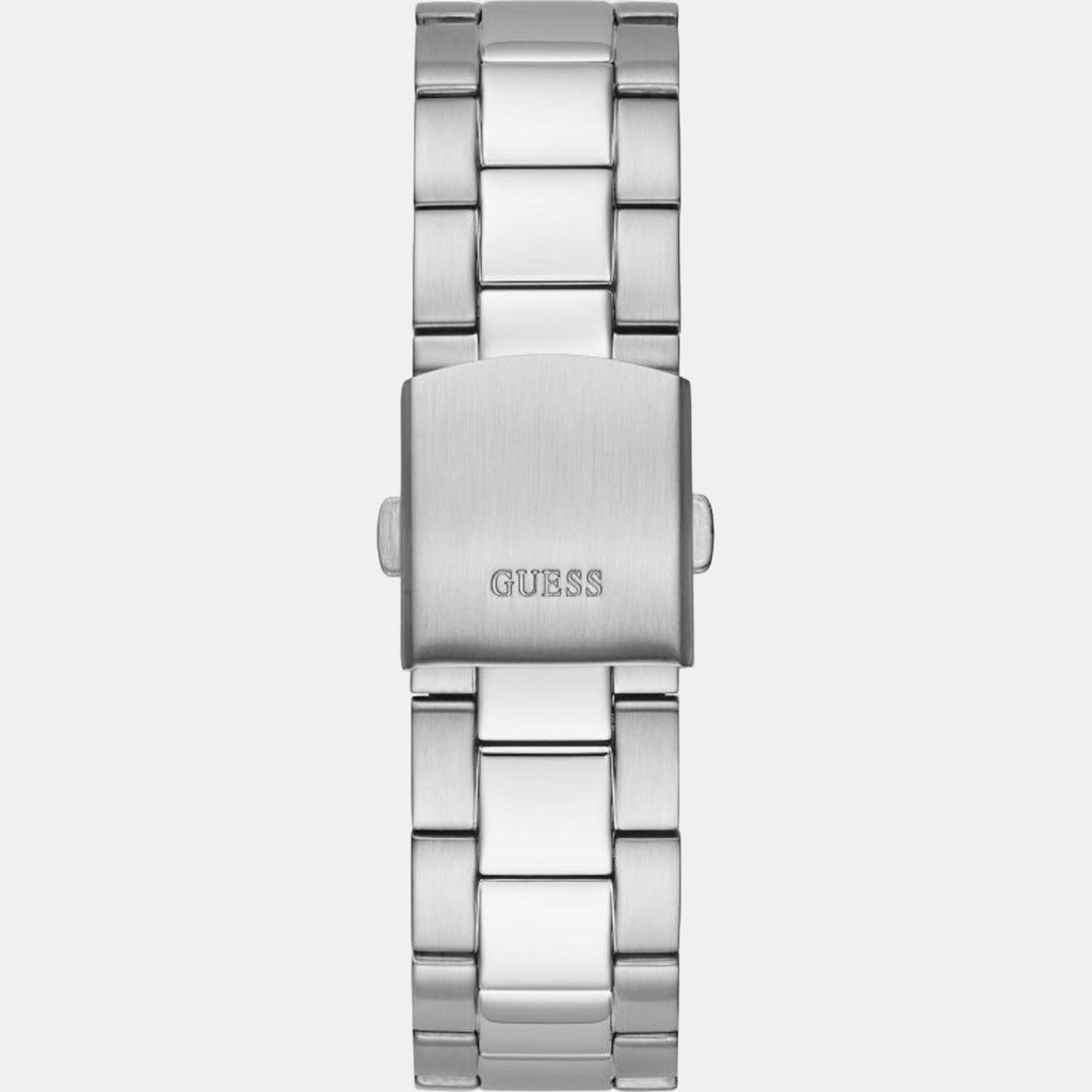 Guess Stainless Steel Round watch