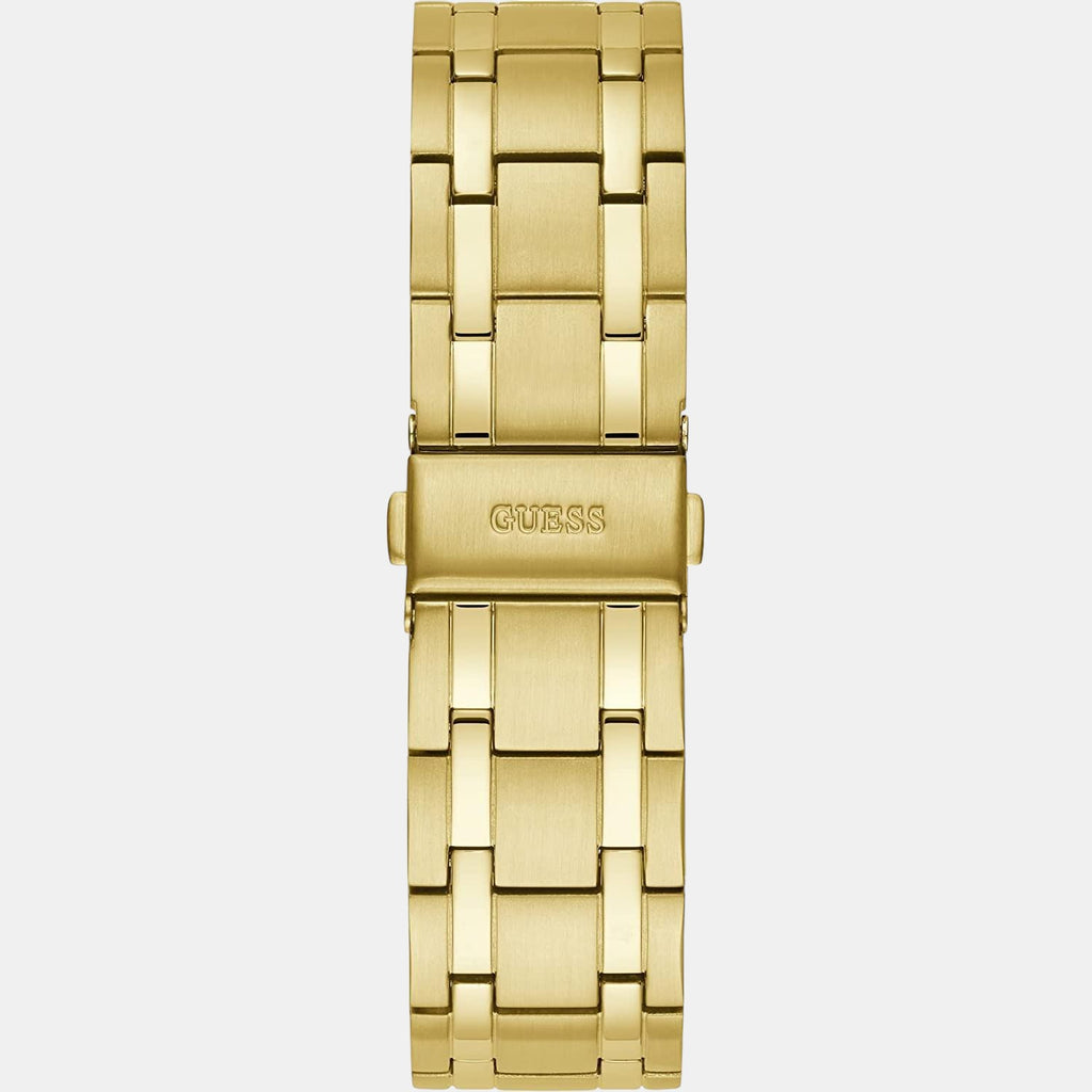 Guess Men Round Gold watch