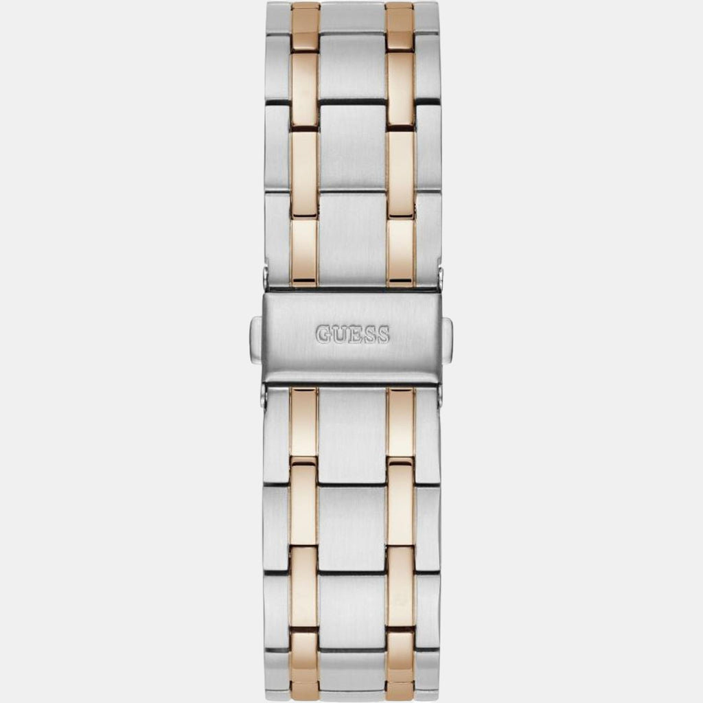 Guess Stainless Steel Round watch