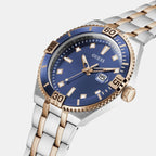 Guess Stainless Steel Blue watch