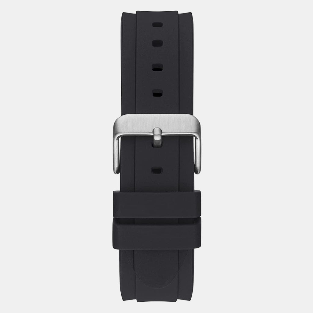 Guess Men Round Black watch