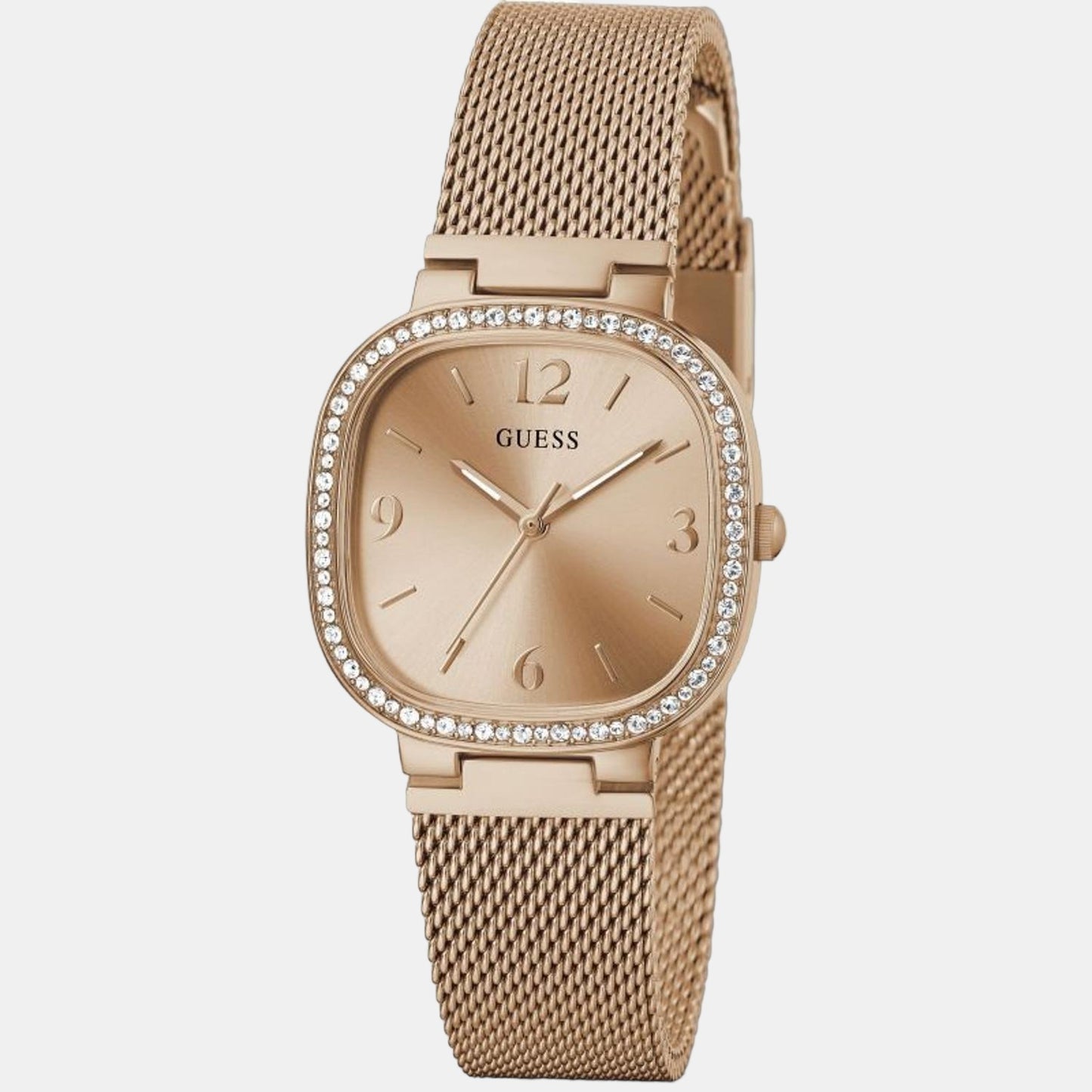 guess-stainless-steel-champagne-analog-female-watch-gw0354l3