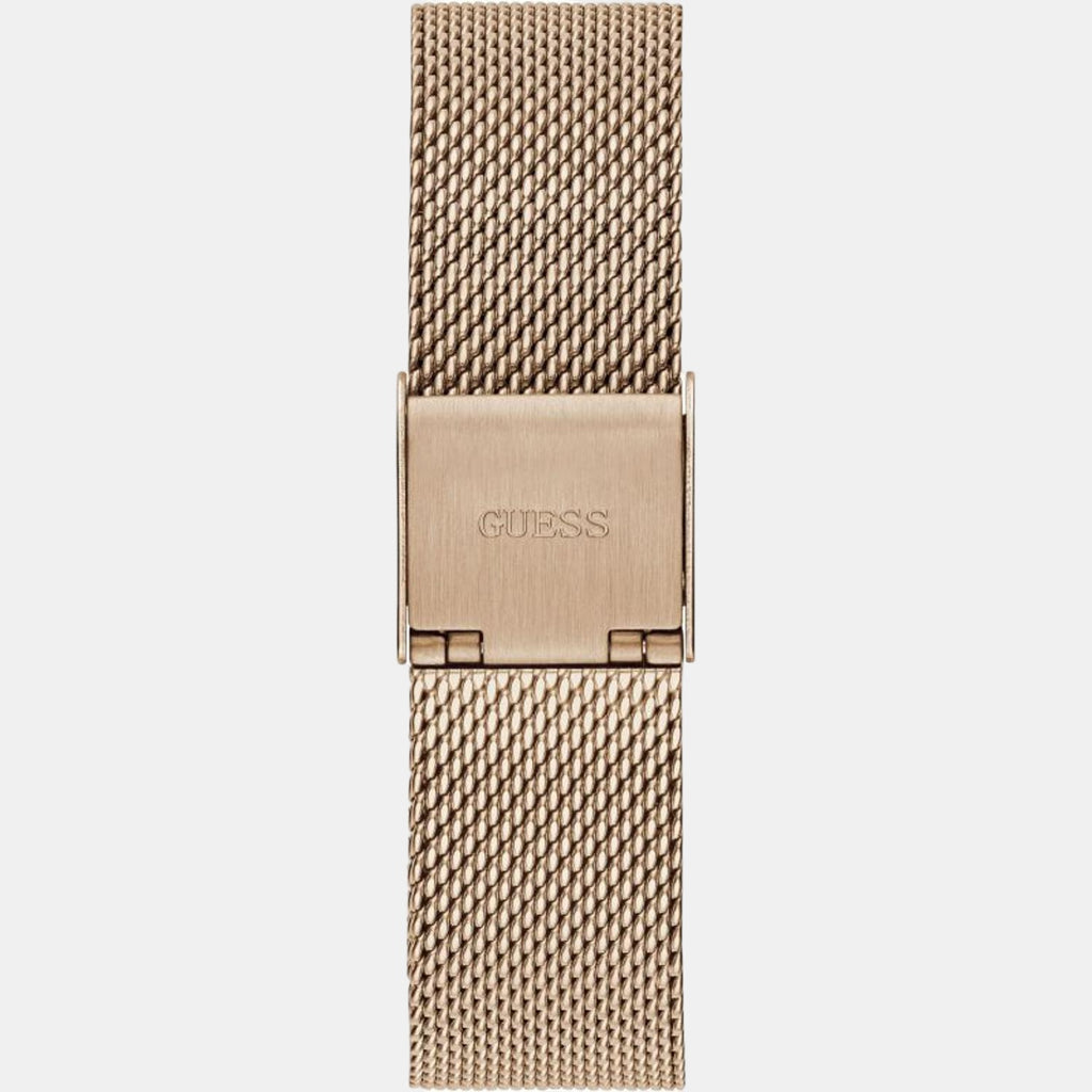 Guess Stainless Steel Round watch