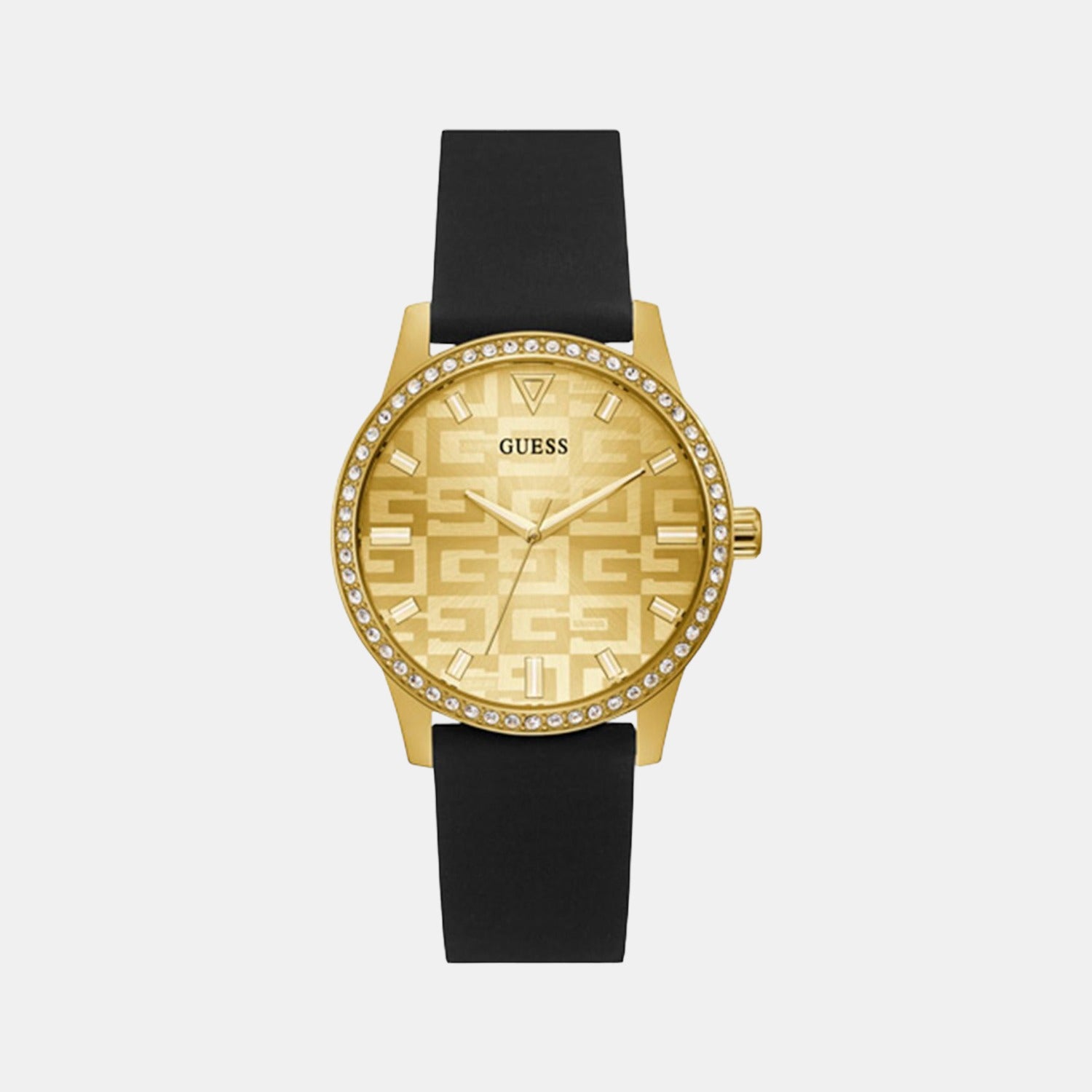 Guess Round Black Analog watch