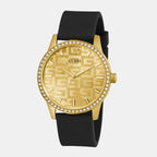 Guess Stainless Steel Round watch