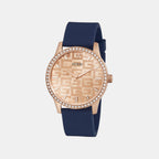 Guess Silicone Rose Gold watch
