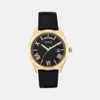 Guess Round Black Analog watch