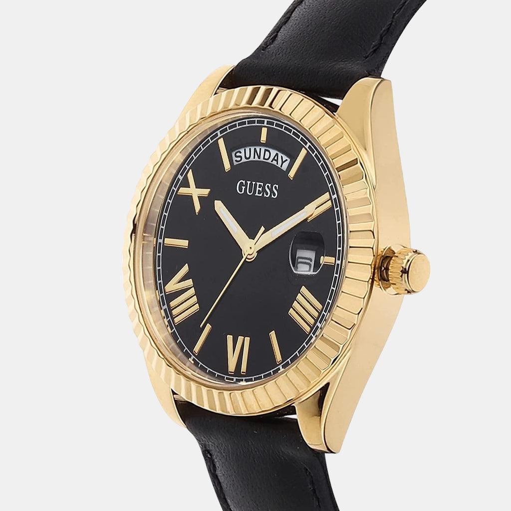 Guess Stainless Steel Round watch