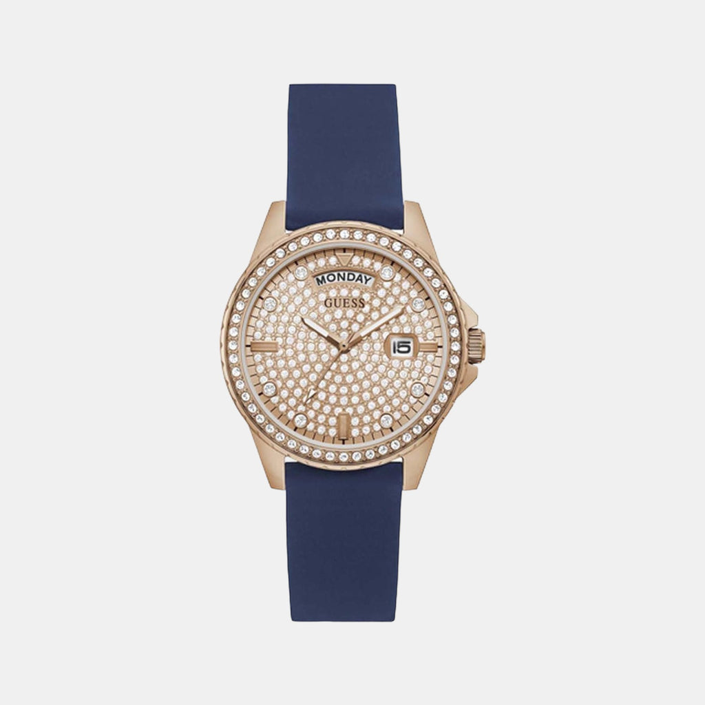 Guess Round Rose Gold Analog watch