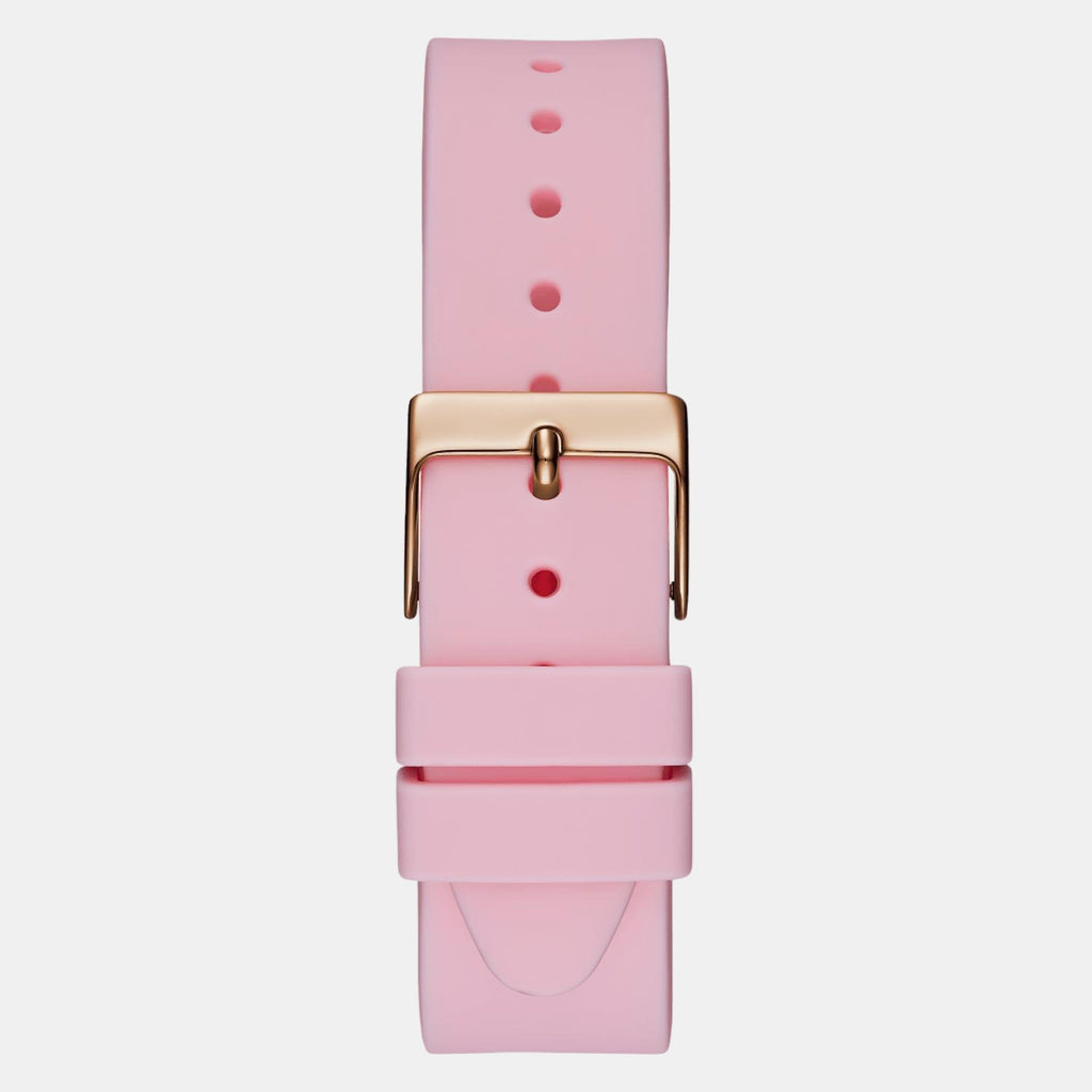 Guess Women Round White watch