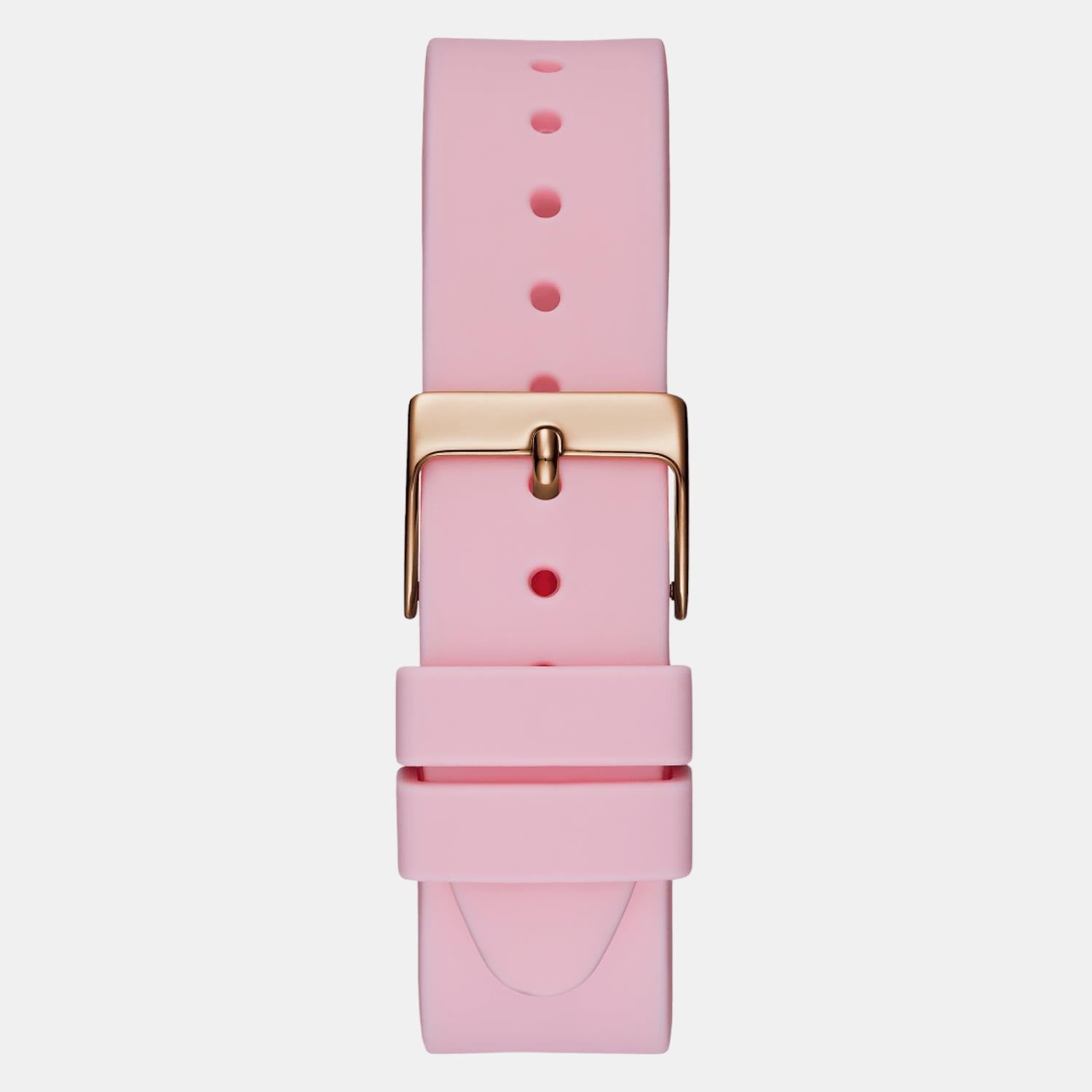 Guess Women Round White watch