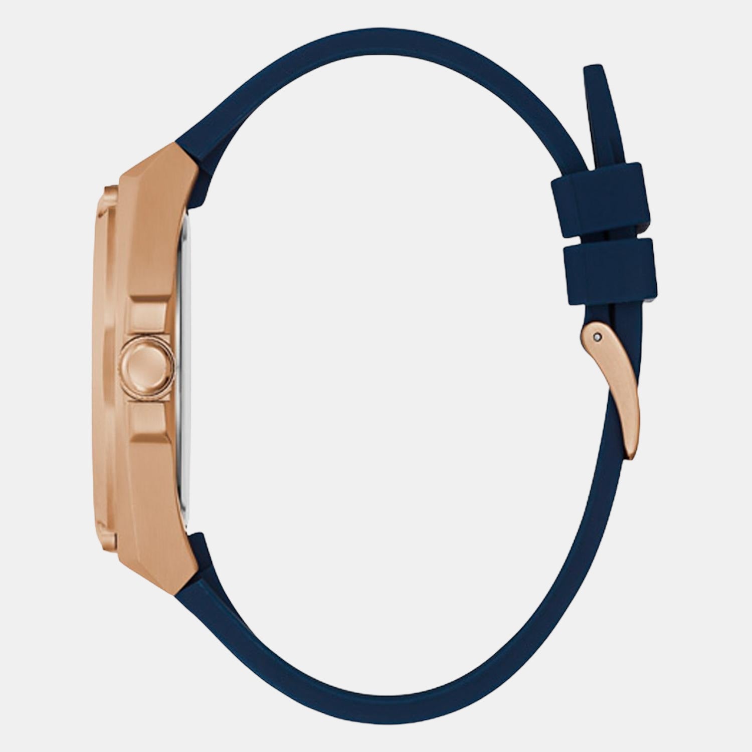 Guess Stainless Steel Round watch