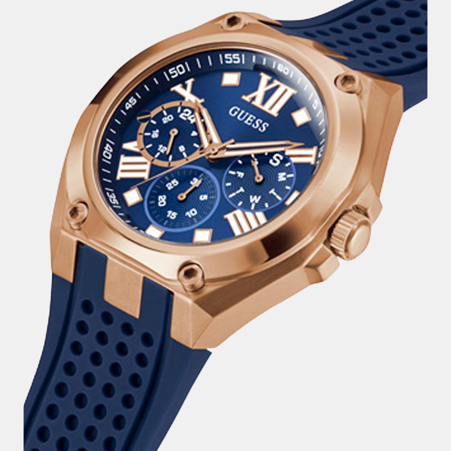 Guess Silicone Blue watch